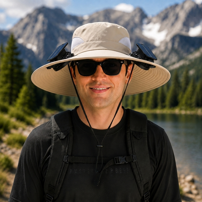 SolarBreeze™ Cooling Sun Hat
